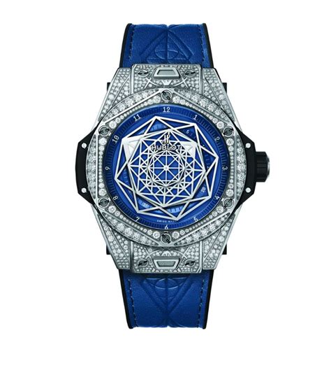 hublot sang bleu diamond price